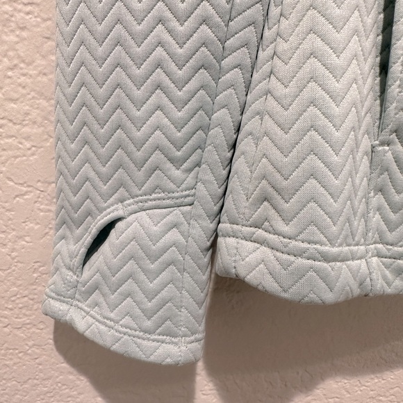 Adidas Women’s Textured Layer Full Zip Jacket - Picture 8 of 8